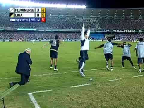 LIGA VS FLUMINENSE LA FINAL COPA SUDAMERICANA 2009
