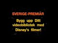 Disney Köpfilm Starta Ditt Eget Videobibliotek Reklam Hyrfilm VHS Trailer