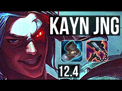 KAYN vs POPPY (JNG) | 4/0/8, 1.9M mastery, 700+ games | KR Diamond | 12.4