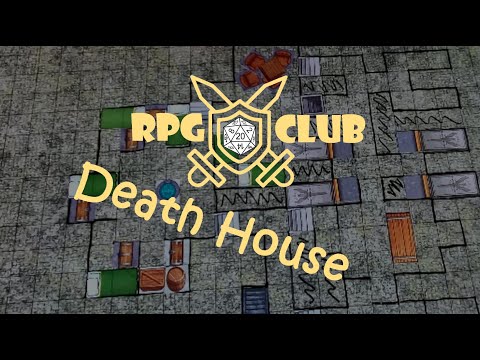 Death House Map Build Using Dungeon Craft Terrain