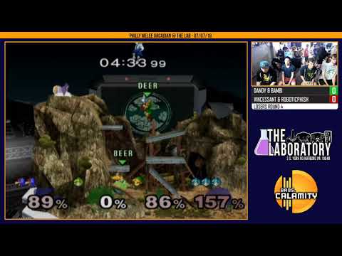 Philly Melee Arcadian @ The Lab | Dandy & Vincessant vs bambi & Roboticphish - Losers Round 4 - Mele