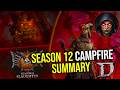 Diablo 4 Warlock Season 12 Dev Update SUMMARY