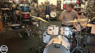 Video thumbnail for Pearl Reference Series 4pc Shell Pack in Arctic White by Drum Depot