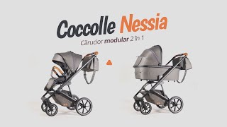   Kočárek Coccolle Nessia 2v1 travel system Diamond Black 