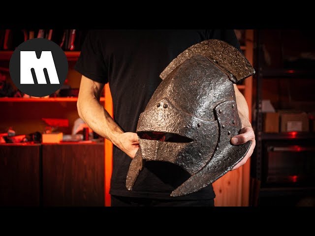 Vídeo relacionado con HOMYZ Uruk Hai Orc - Casco de caballero medieval enanos antiguo Uruk-Hai - Casco de fantasía del Señor de los Anillos LARP Prop