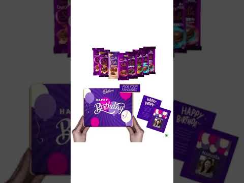Cadbury Personalized Birthday Tin Box (Large) # Shorts