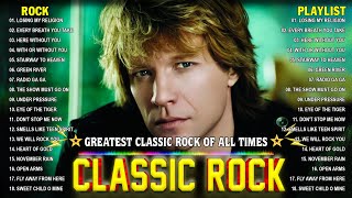 Nirvana, Led Zeppelin, Bon Jovi, Aerosmith, U2, ACDC - Classic Rock Songs 70s 80s 90s Full Album