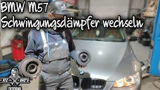 BMW E90 E91 E92 | M57 D30T2 | Schwingungsdämpfer / Riemenscheibe wechseln | Drehmomentwerte | Pulley
