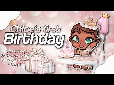 Chloe’s First BIRTHDAY! 👶🏽🎉🎂 *Emotional* 🥹💗|| *With voice* 🔊 || Avatar World 🌎
