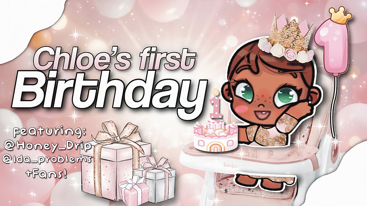 Chloe’s First BIRTHDAY! 👶🏽🎉🎂 *Emotional* 🥹💗|| *With voice* 🔊 || Avatar World 🌎