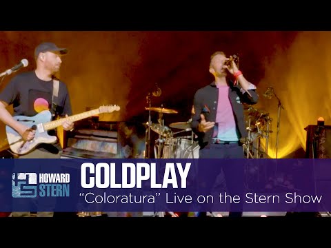 Coldplay “Coloratura” Live Exclusive on the Stern Show