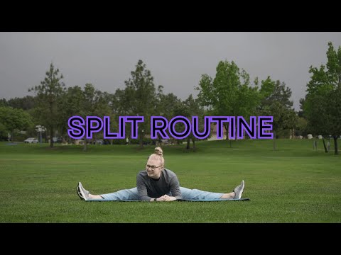 Front & Middle Splits Routine - Train with Me @MovementbyDavid