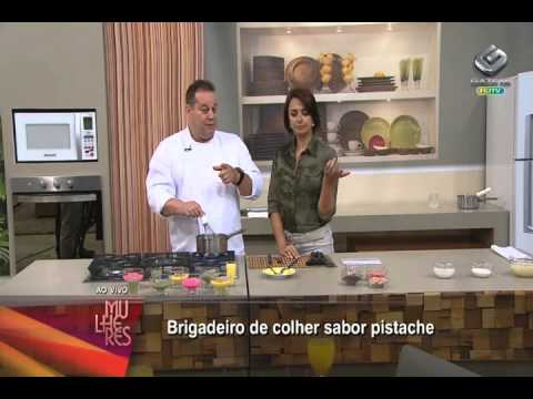 Rolando Massinha - Mulheres 07/06/2013 - Receita de brigadeiro de colher sabor pistache