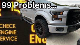 Check Engine Light on my F150! 😒Codes: P1450, P2196, P2198 / Purge Valve!