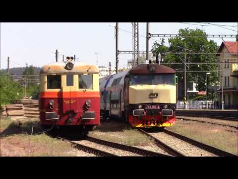 Vlaky 8 5 2018 Hvězdonice a Čerčany