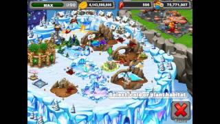 Dragonvale breeding and hatching the Conifer Dragon!