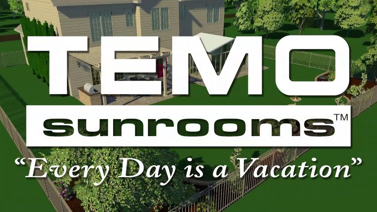 TEMO Sunrooms - Attached Classic Pergola & Cathedral Sunroom