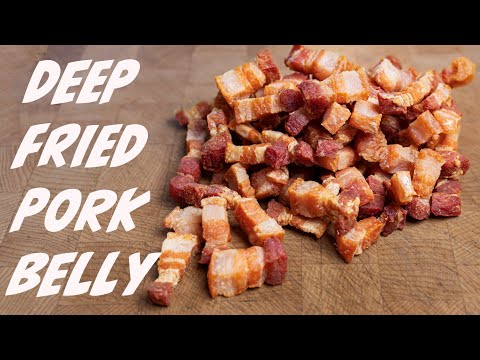 DEEP FRIED PORK BELLY  - Chicharron