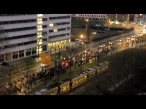 Dresden Germany Sachsen läuft 18.02.2022