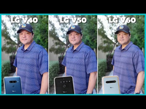 LG V40 vs LG V50 vs LG V60 Camera Comparison (2021)