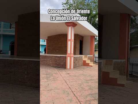 Descubre Concepción de Oriente El Salvador Parque municipal bonito y perfecto para relajarte.