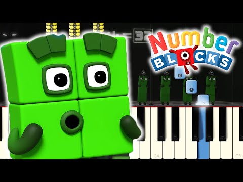 Four on the Dance Floor - Numberblocks