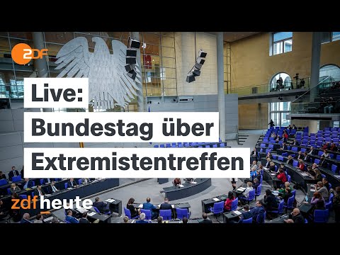 Live: Bundestag debattiert über Geheimtreffen von Rechtradikalen in Potsdam