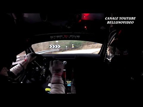 Rally dei Colli Trevigiani, i vincitori dalla camera car dell'auto