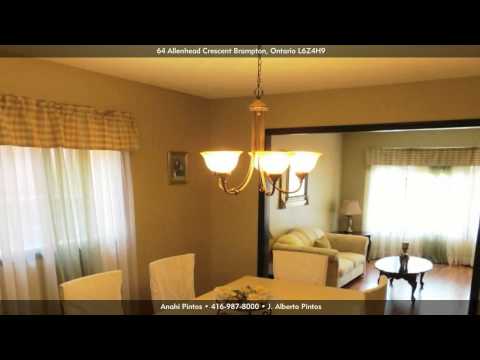 64 Allenhead Crescent, Brampton L6Z4H9, Ontario - Virtual Tour