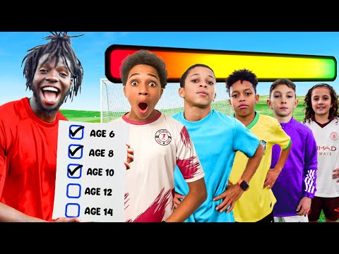 Every Time You Score, The KID FOOTBALLER Gets Older!