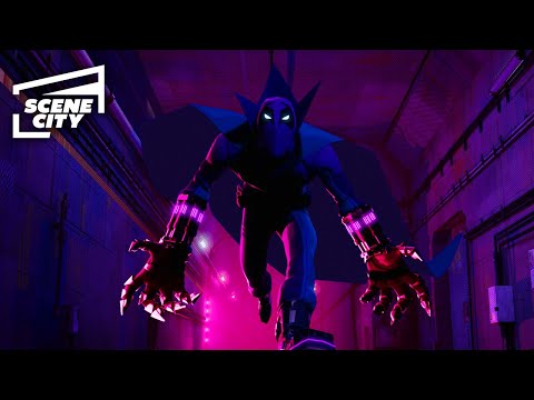 Into The Spiderverse: Prowler Chase Scene (HD MOVIE CLIP) | With Captions