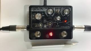 Video thumbnail for Intensive Care Audio - FIDELEATER - Lo-fi Chorus/Vibrato/Delay - Pitch bending guitar effect pedal by INTENSIVE CARE AUDIO