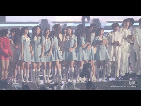 180512 프로미스나인(fromis_9) - 연예인(싸이) (2018 드림콘서트)