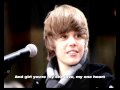 Justin Bieber-One time Acoustic Instrumental 