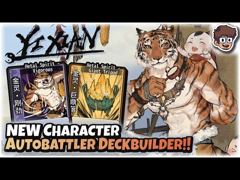 NEW Character Deals MASSIVE Damage!! | Autobattler Deckbuilder | Yi Xian