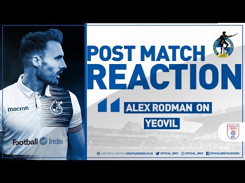 Reaction: Alex Rodman on Yeovil