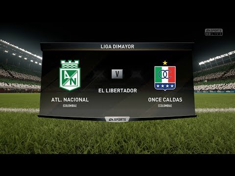 Atlético Nacional vs Once Caldas | Liga Aguila 2018 | FIFA 18 PS4 | Marius Gatea