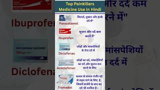 Download lagu Top Painkillers Medicine Use in Hindi | Pain Relief Tablets Information #youtubeshorts #healthshorts mp3