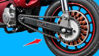 I Take My Hat Off to NATO Professors for This Idea! Turn a Gas Bike into a Gas-Electric Hybrid