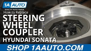 How to Replace Steering Wheel Coupler 11-14 Hyundai Sonata