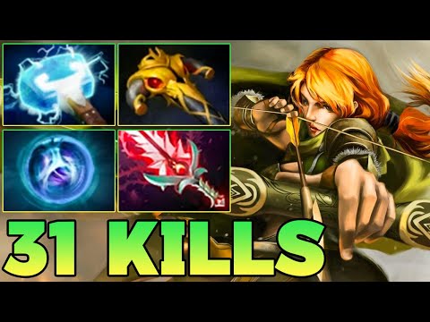 31 Kills Windranger Dota 2 !! Windranger Dota 2 Carry Safelane 7.40 Meta Pro Gameplay Build Guide