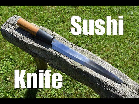 Knife making - Forging a Japanese Sushi Knife