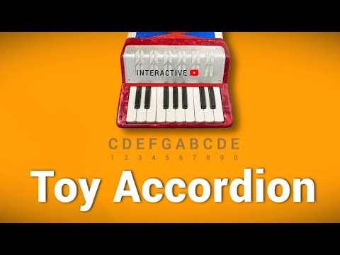 YouTube Toy Accordion - Play with your number keys