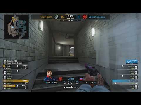 Ax1Le Choke vs god somedieyoung @CIS Minor - IEM Katowice 2019