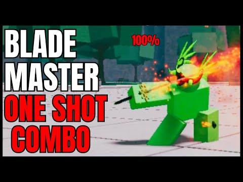 The PERFECT One Shot Blade Master Combo | Strongest Battlegrounds Roblox