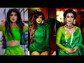 Shorts মোনামি ঘোষকে সবুজ রঙের জামায় কেমন 