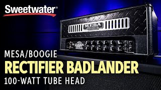 Video thumbnail for Mesa/Boogie Rectifier Badlander 100-watt Tube Head Demo by Sweetwater