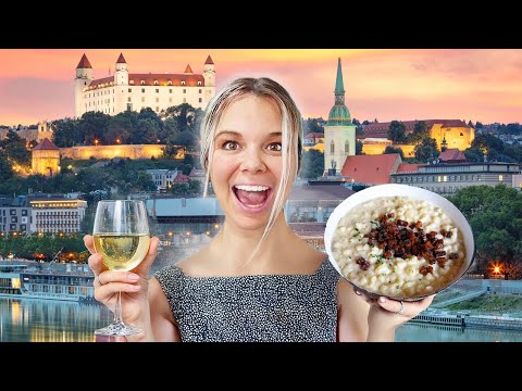 This is Slovakia!?! Exploring Bratislava's Best Food & Sights in 1 Day