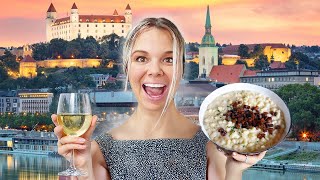 This is Slovakia!?! Exploring Bratislava's Best Food & Sights in 1 Day