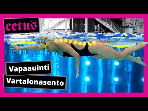 Vapaauinti 2 - Vartalon asento